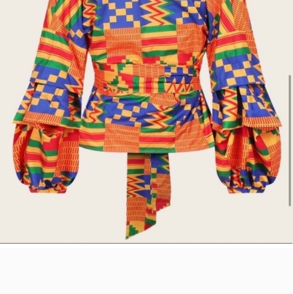 Bohemian colorful shirt - Picture 3 of 5